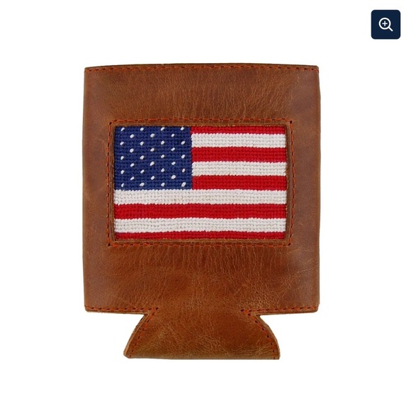 NWT Smathers & Branson America Flag Can Cooler - Picture 2 of 4